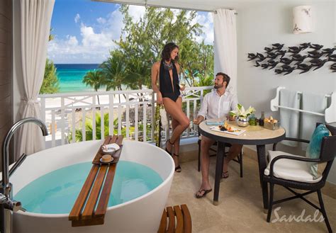 Honeymoon Suite At Sandals Barbados A Luxury All Inclusive Couples Only Resort Located On The