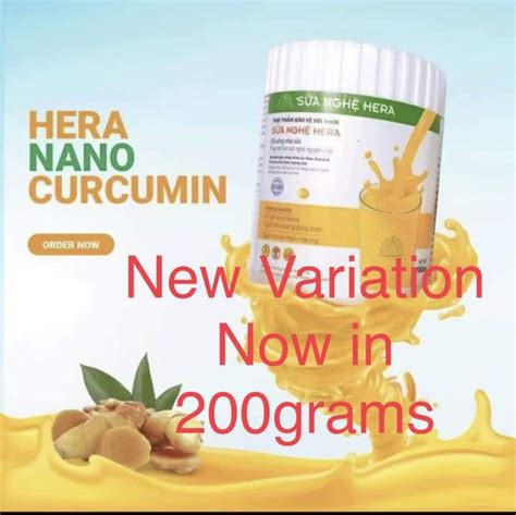 Hera Nano Curcumin Milk 200gms Lazada Ph