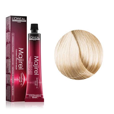 Loreal Majirel Permanent Hair Colour 10 13 Lightest Ash Golden Blonde