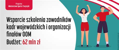 62 mln zł na wsparcie szkolenia zawodników kadr wojewódzkich i