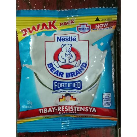 Bear Brand Swak Pack 33g Shopee Philippines