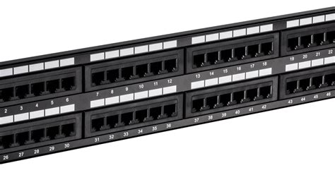 TRENDnet 48 Port Cat 6 Unshielded Patch Panel TC P48C6 B H Photo