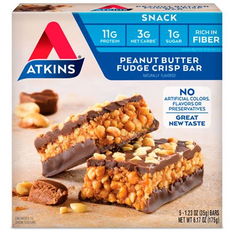 Protein & Meal Replacement Bars for a Low Carb Diet| Atkins