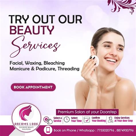 Dreams Look Beauty Doorstep Salon Services Lucknow In Salon