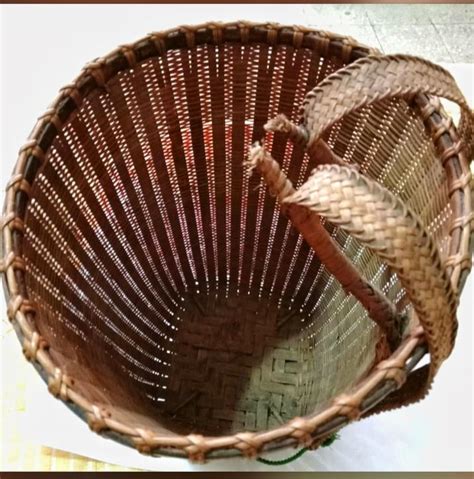 Vintage Kapha Cambodian Indigenous Basket Furniture And Home Living