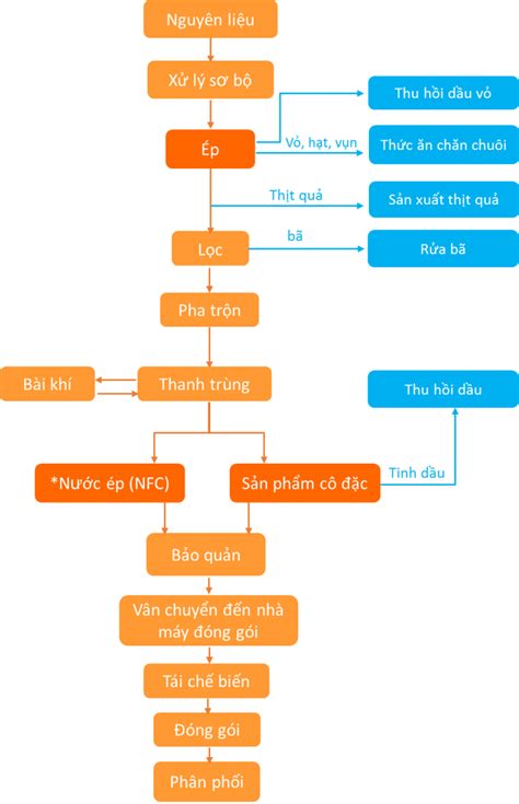 Tìm Hiểu Quy Trình Sản Xuất Nước Cam ép Science Vietnam