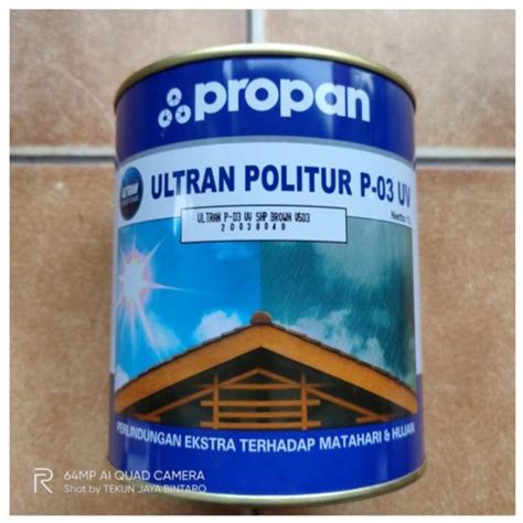 Jual Cat Kayu Impra Propan Politur Exterior Ultran P L Shp Brown