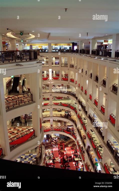 Build Up To Chinese New Year Times Square Shopping Mall Kuala Lumpur