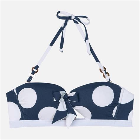 Palmers Nautical Spot Bandeau Bikini Top