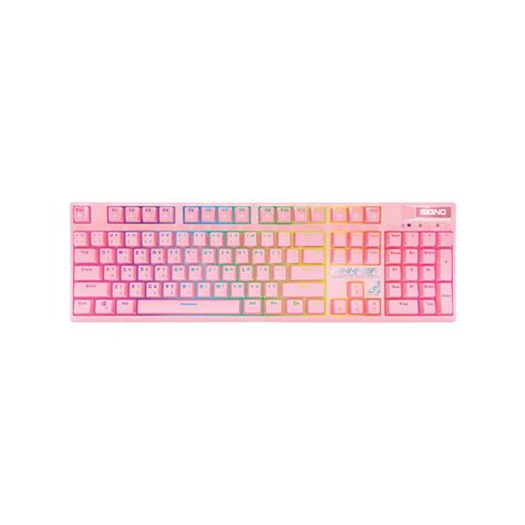 Signo Gaming Keyboard Mechanical RGB KB-741 P PINKKER