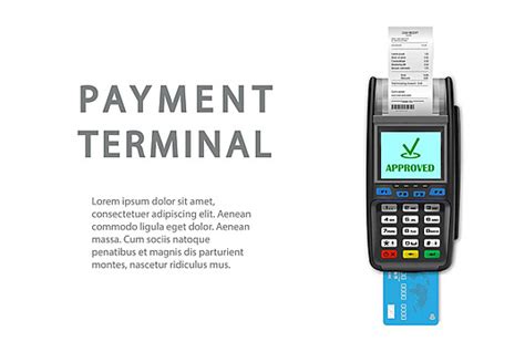 Realistic D Payment Machine With Text And Receipt Vector Pay Receipt