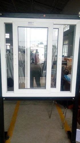 Artica White Track Upvc Sliding Window For House Office Commercial