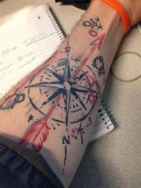 Compass Tattoo Star Tattoos Ink Tattoo