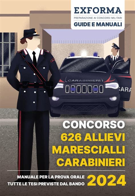 Manuale Prova Orale Concorso 626 Marescialli Carabinieri 2024