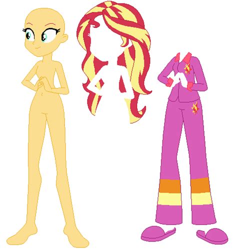 Eqg Sunset Shimmer Base 71 By Lordsfrederick778 On Deviantart