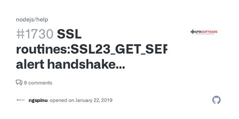 SSL Routines SSL23 GET SERVER HELLO Sslv3 Alert Handshake Failure