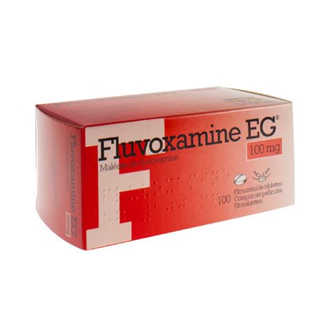 Fluvoxamine Eg 100mg Filmomh Tabl 100 Apotheek Puttemans