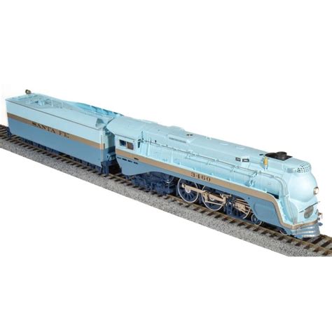 Broadway Limited Bli 7351 Ho Scale Brass Hybrid Atsf Blue Goose 4 6 4