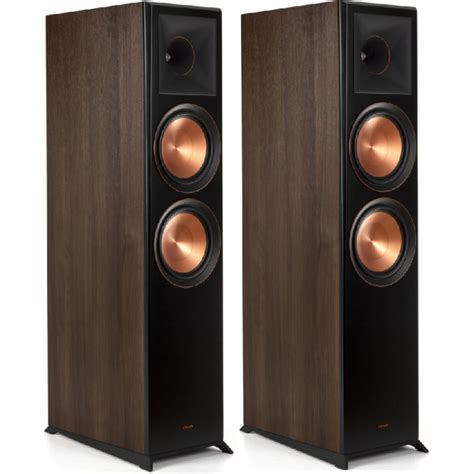 Klipsch RP 8000F II Floorstanding Speakers Walnut