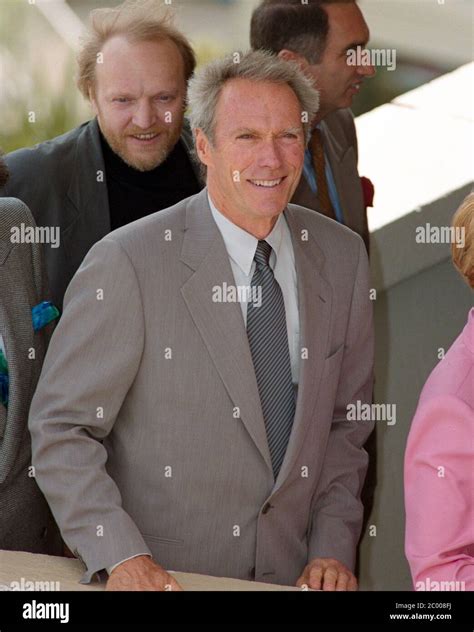 Cannes France May Actor Director Clint Eastwood At The