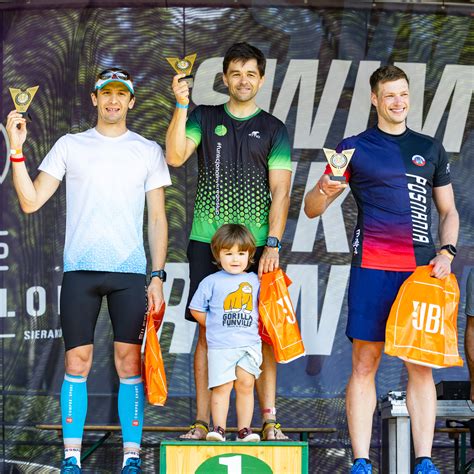 Piotr Jackowiak z Brzegu ze złotym medalem na JBL Triathlon Sieraków