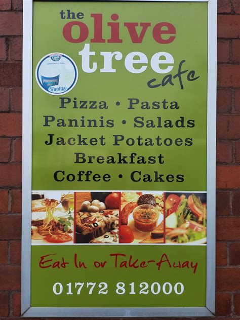 Menu At The Olive Tree Cafe Tarleton