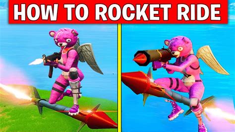 HOW TO ROCKET RIDE GUIDED MISSILE FLY EXPLOSIVES FORTNITE SEASON 5