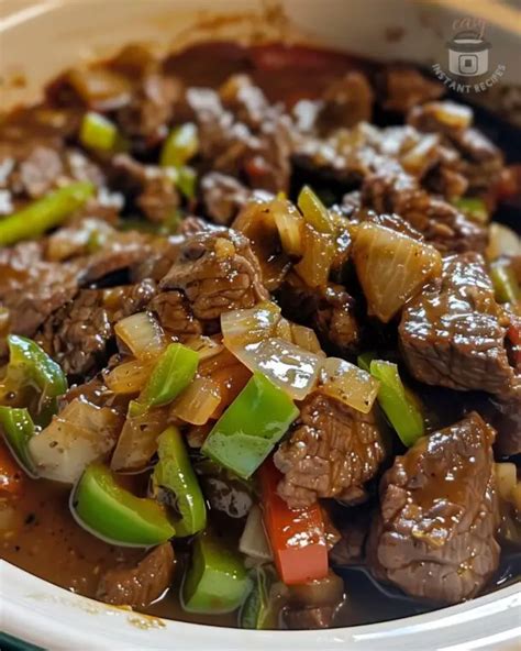 Pepper Steak In A Crock Pot Easy Instant Recipes