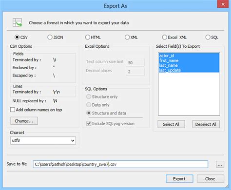 Import Data Dari Csv Ke Mysql