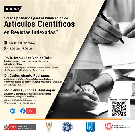 Curso Sobre Art Culos Cient Ficos Campa As Instituto De