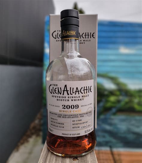 Glenallachie Year Cask Strength Exclusive Mid Atlantic Px Puncheon