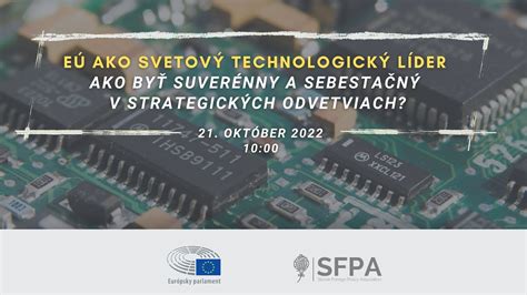 EÚ ako svetový technologický líder ako byť suverénny a sebestačný v