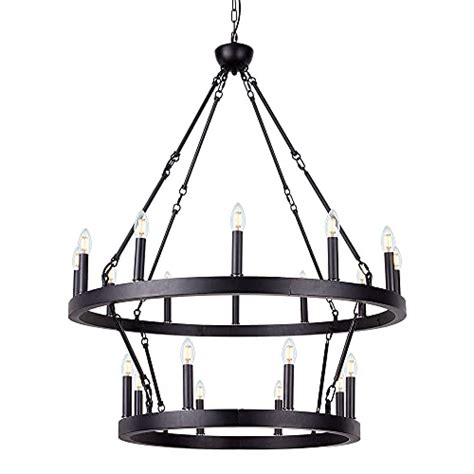 Unbelievable Check Out This Amazing 3 Tier Wagon Wheel Chandelier