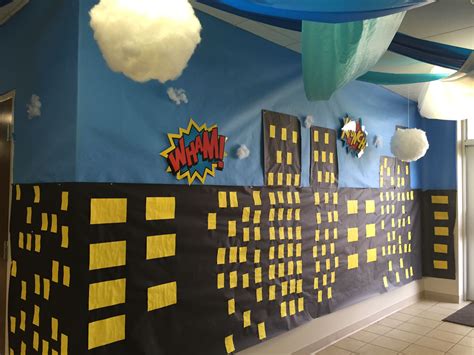 Hero Central Vbs At Fbc Troup Superhero Classroom Theme Superhero