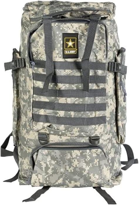 Us Army 70l Large Tactical Backpack With Water Bottle