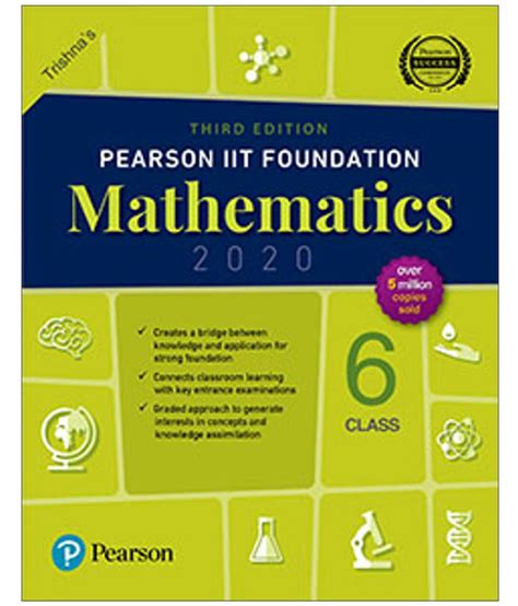 Pearson Iit Foundation Class 6 Mathematics2020 Editionby Pearson Buy