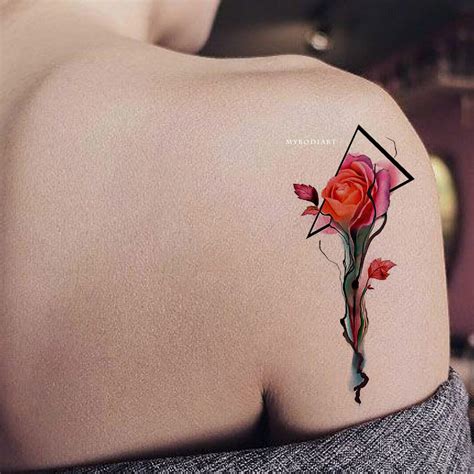 Watercolor Temporary Tattoos – MyBodiArt