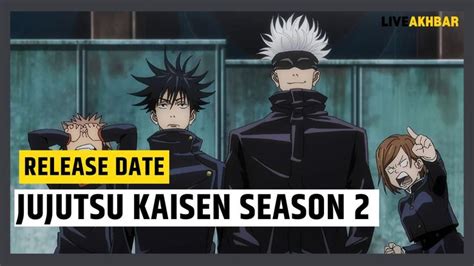 Jujutsu Kaisen Season Release Date Potential Story Characters And