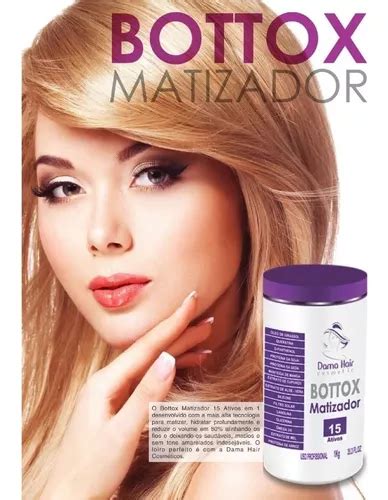 Botox Matizador Sem Formol Dama Hair 1 Kilo Parcelamento Sem Juros