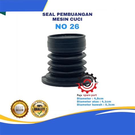 Jual Karet Seal Pembuangan Mesin Cuci Karet Sil Below Buangan Air