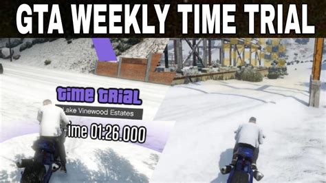 Gta Time Trial This Week Lake Vinewood Estates Gta V Online Weekly