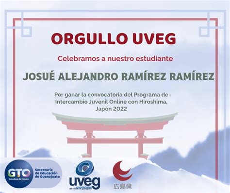 UVEG on Twitter Muchas felicidades a nuestro alumno Josué Alejandro