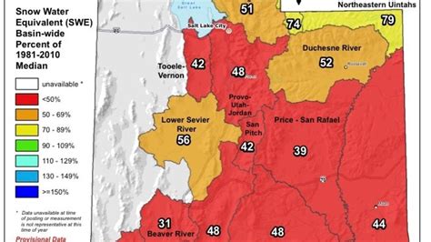 New climate & water report shows much of Utah in red zone