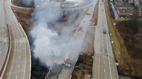 Aftermath of fiery crash on State Route 8 | wkyc.com