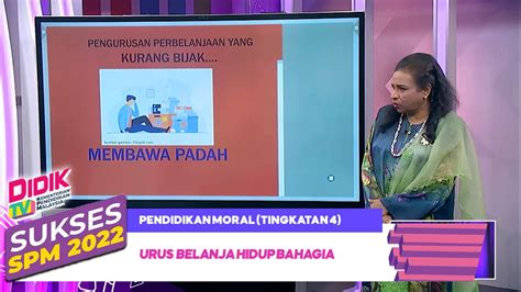 Sukses 2022 Klip Pendidikan Moral Tingkatan 4 Urus Belanja