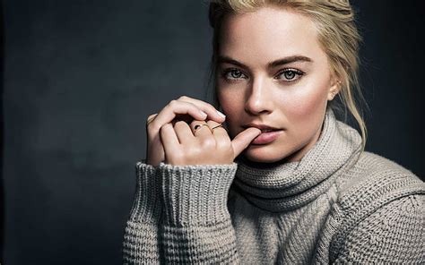 Actrices Margot Robbie Actriz Australiana Rubia Blue Eyes Mujer