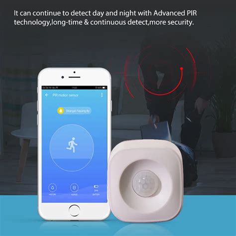 KERUI WIFI PIR Motion Sensor Detector APP Control Standalone Alarm