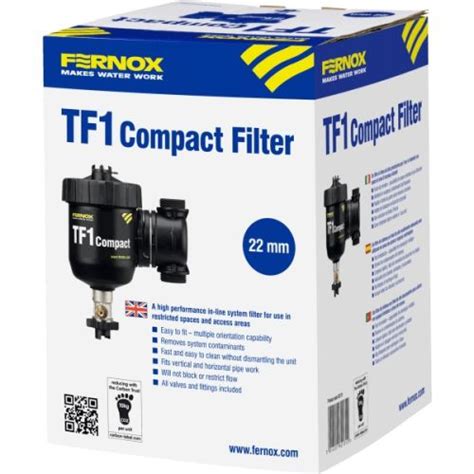 Filtre TF1 Total raccord fileté 3 4 Désemboueur F1 500ml FERNOX 59916