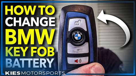 How To Change The Battery In Your Bmw Key Fob F F