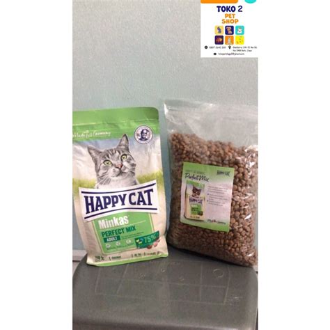 Jual Happy Cat Makanan Kucing Dewasa Minkas Perfect Mix Kg Repack